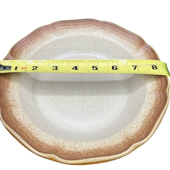 Mikasa Whole Wheat E8000 8.5" Oven To Table Dinnerware 4 Bowls Cups Plates Japan - Picture 11 of 16